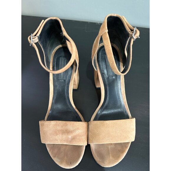 Alexander Wang Abby Suede Heels Clay Womens US 8 - Picture 4 of 15